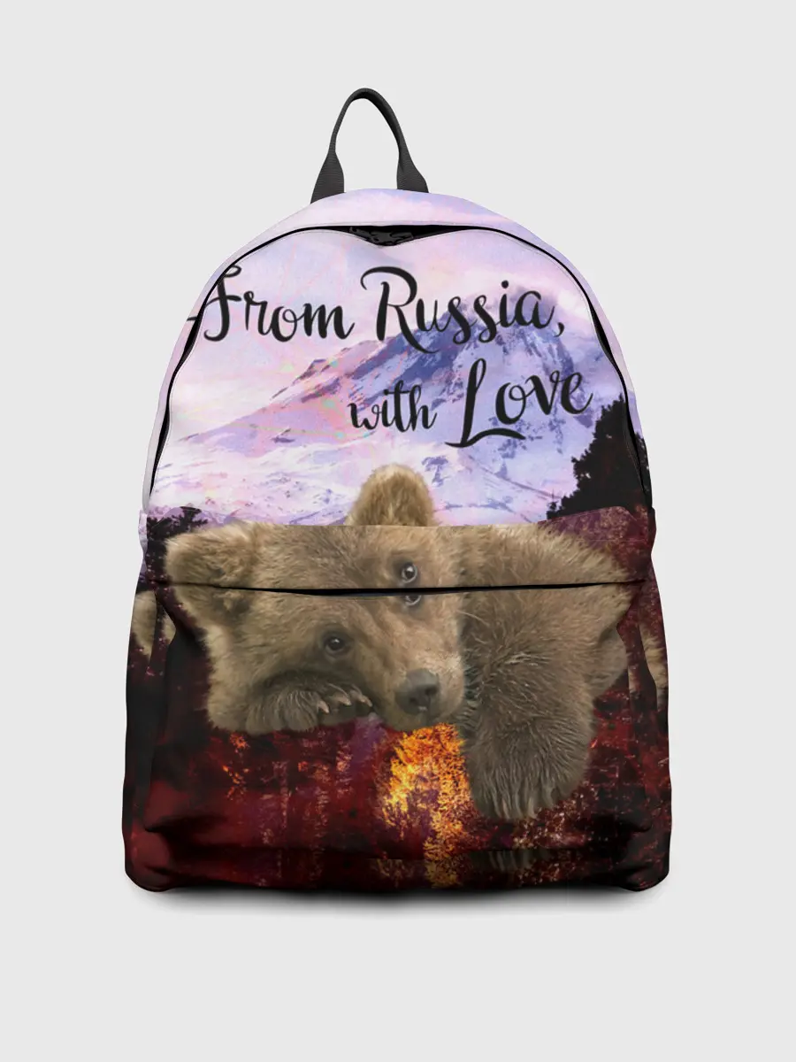 Рюкзак джинсовый / Из России с любовью