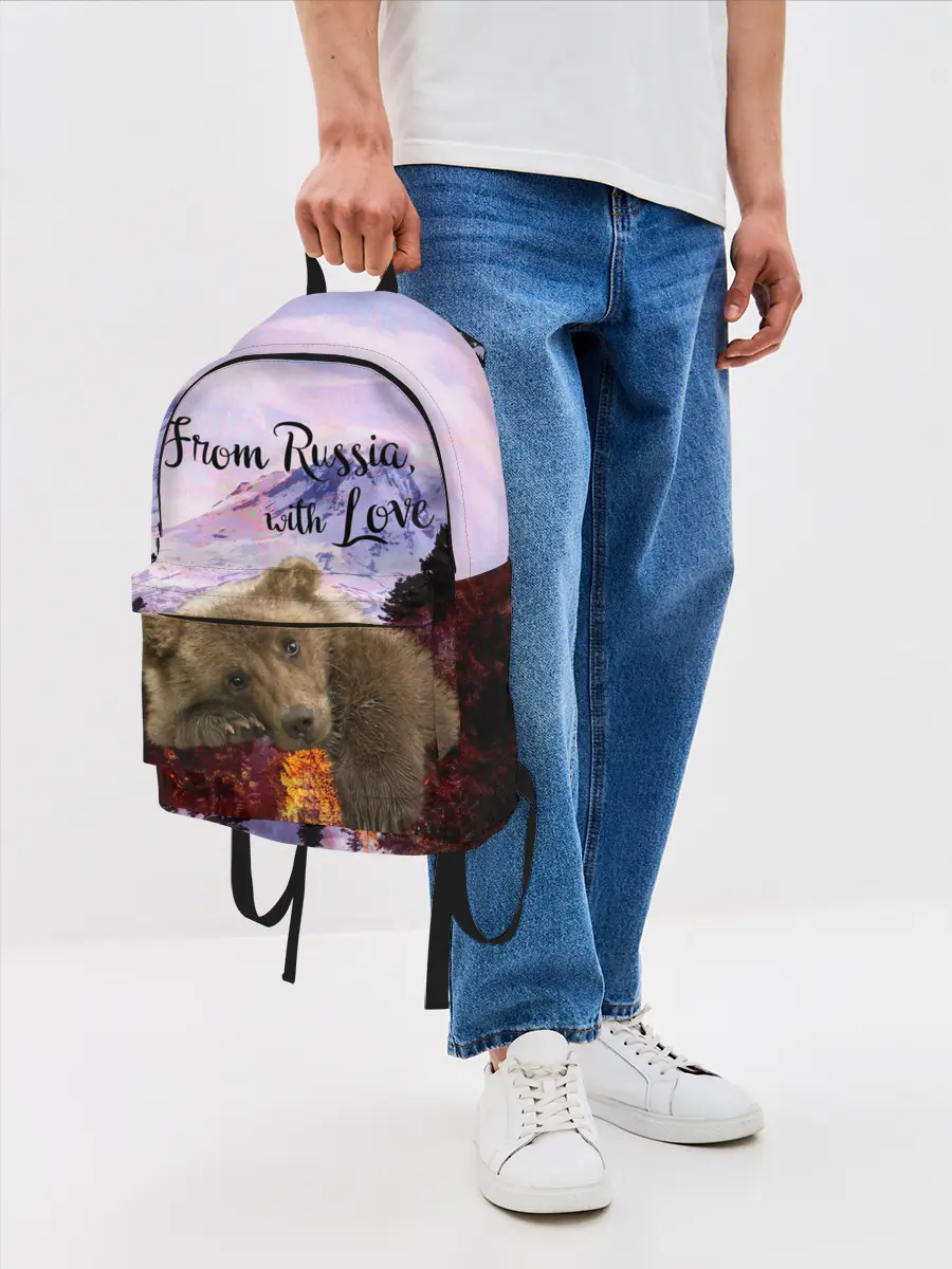 Рюкзак джинсовый / Из России с любовью
