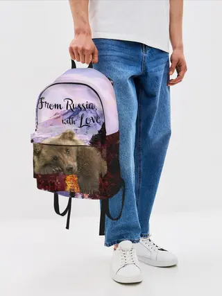 Рюкзак джинсовый / Из России с любовью