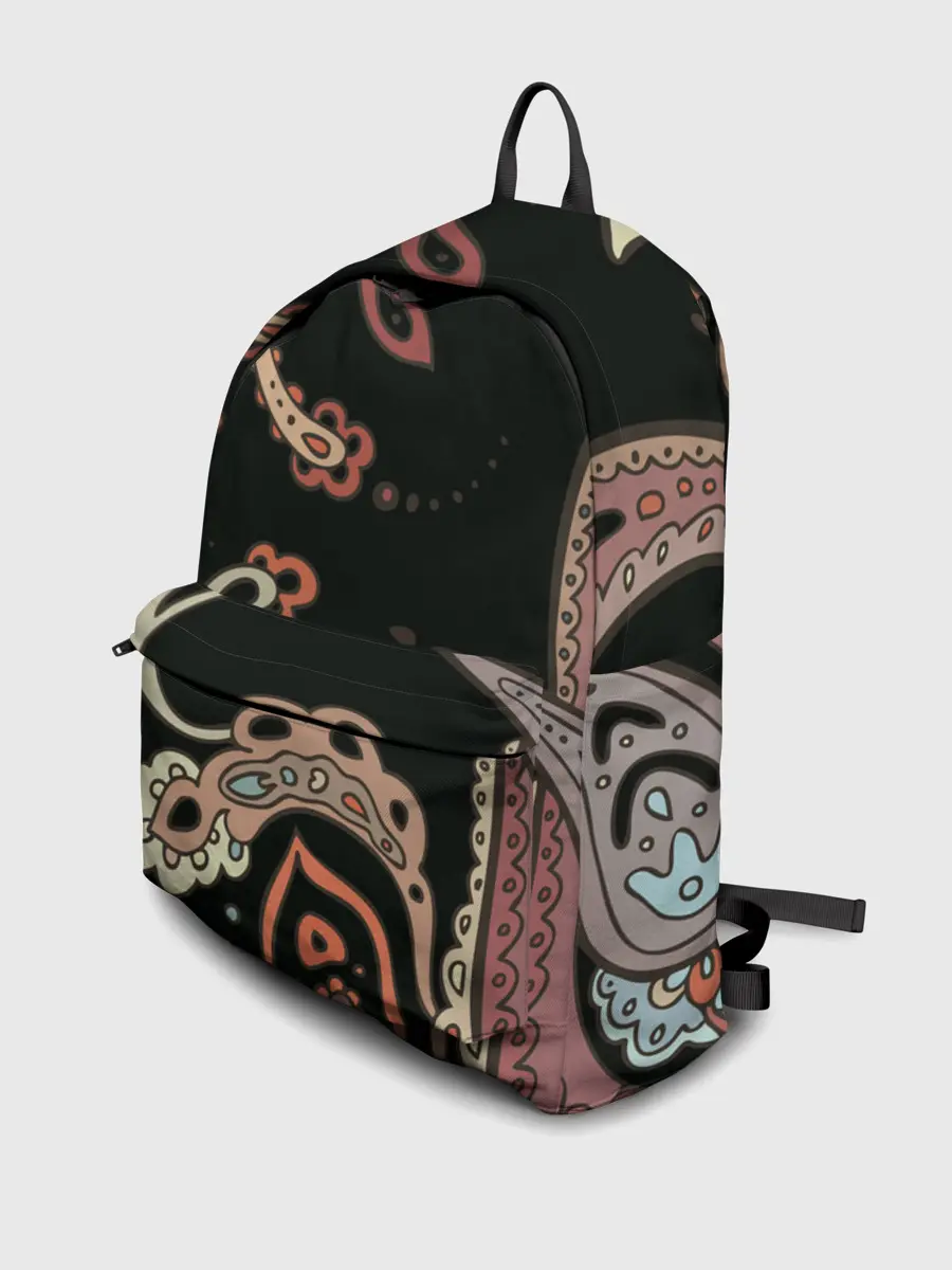 Рюкзак джинсовый / Расписной узор