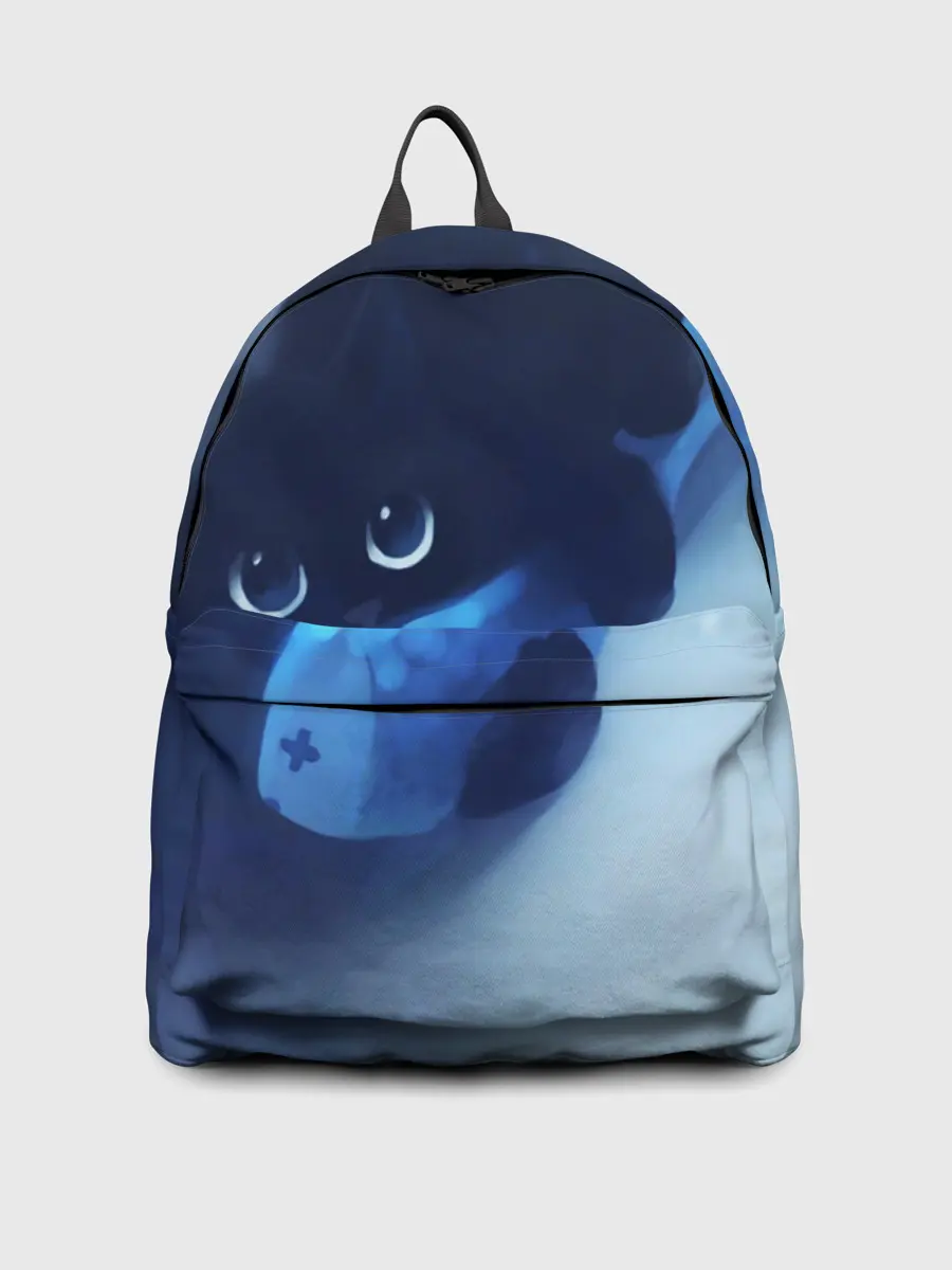 Рюкзак джинсовый / Аниме CAT