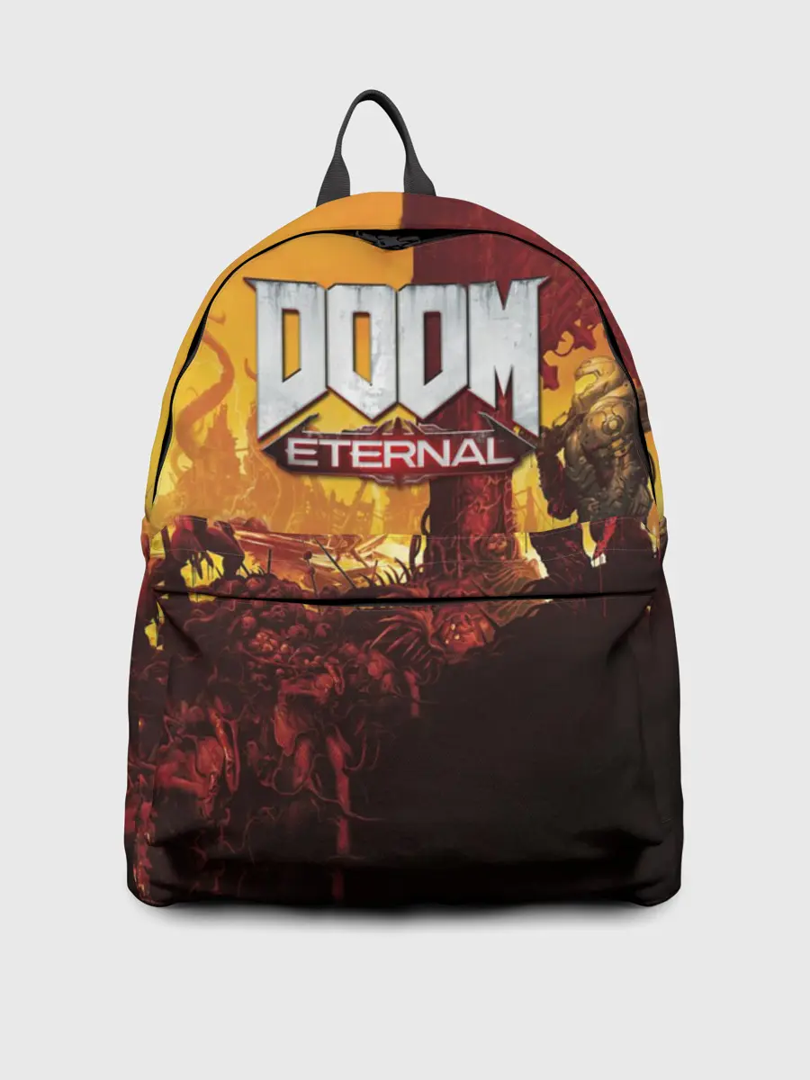 Рюкзак джинсовый / DOOM eternal 2020