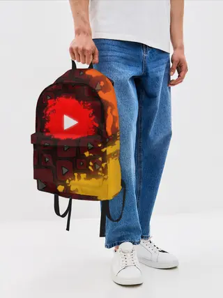 Рюкзак джинсовый / YouTube