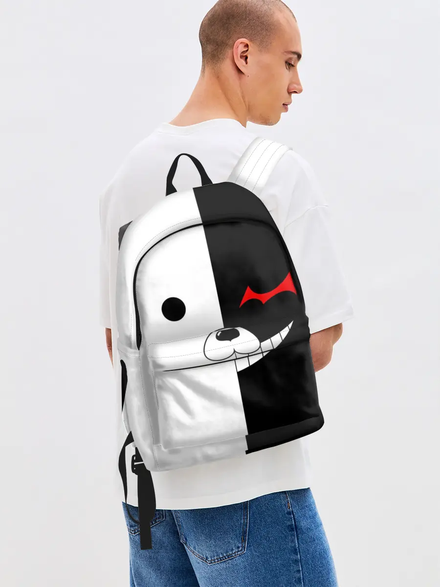 Рюкзак джинсовый / Monokuma