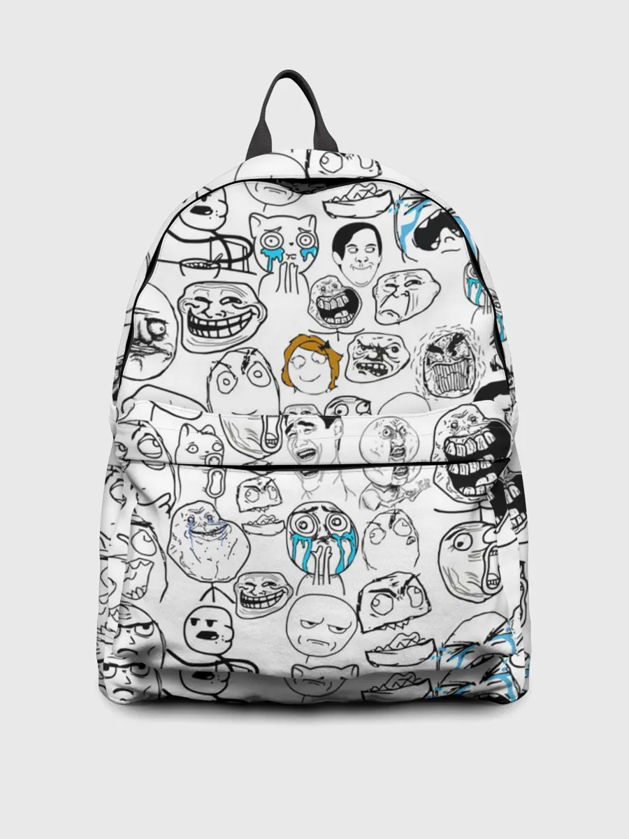 Рюкзак джинсовый / МЕМЫ