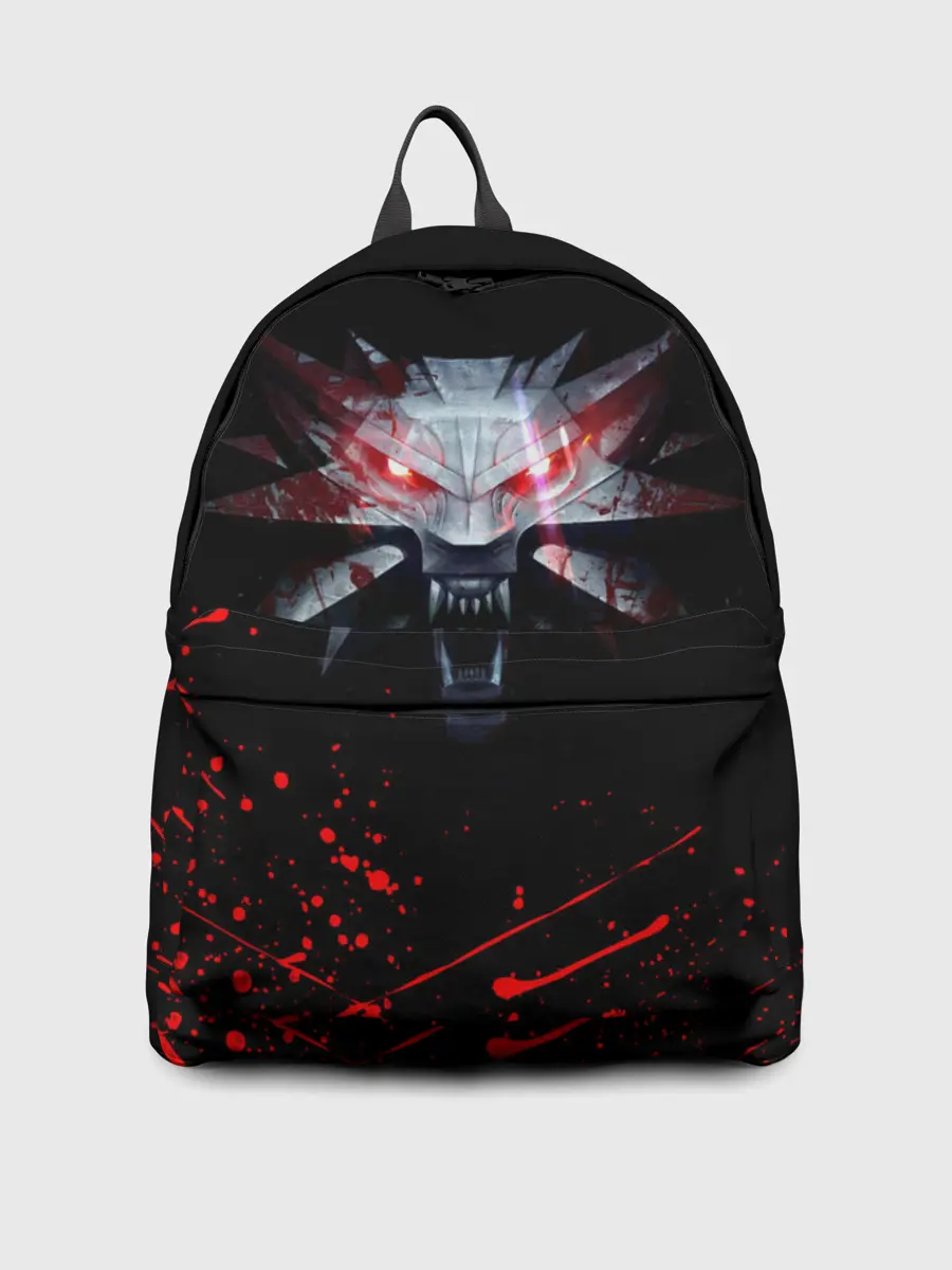 Рюкзак джинсовый / ВЕДЬМАК / THE WITCHER / ГЕРАЛЬТ