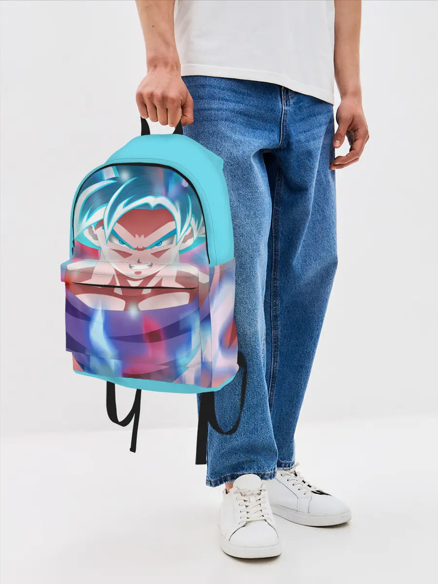 Рюкзак джинсовый / Гоку