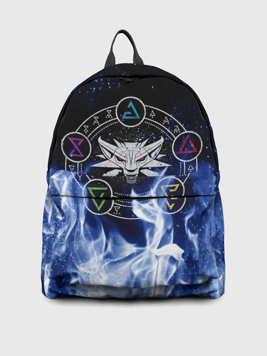 Рюкзак джинсовый / ВЕДЬМАК