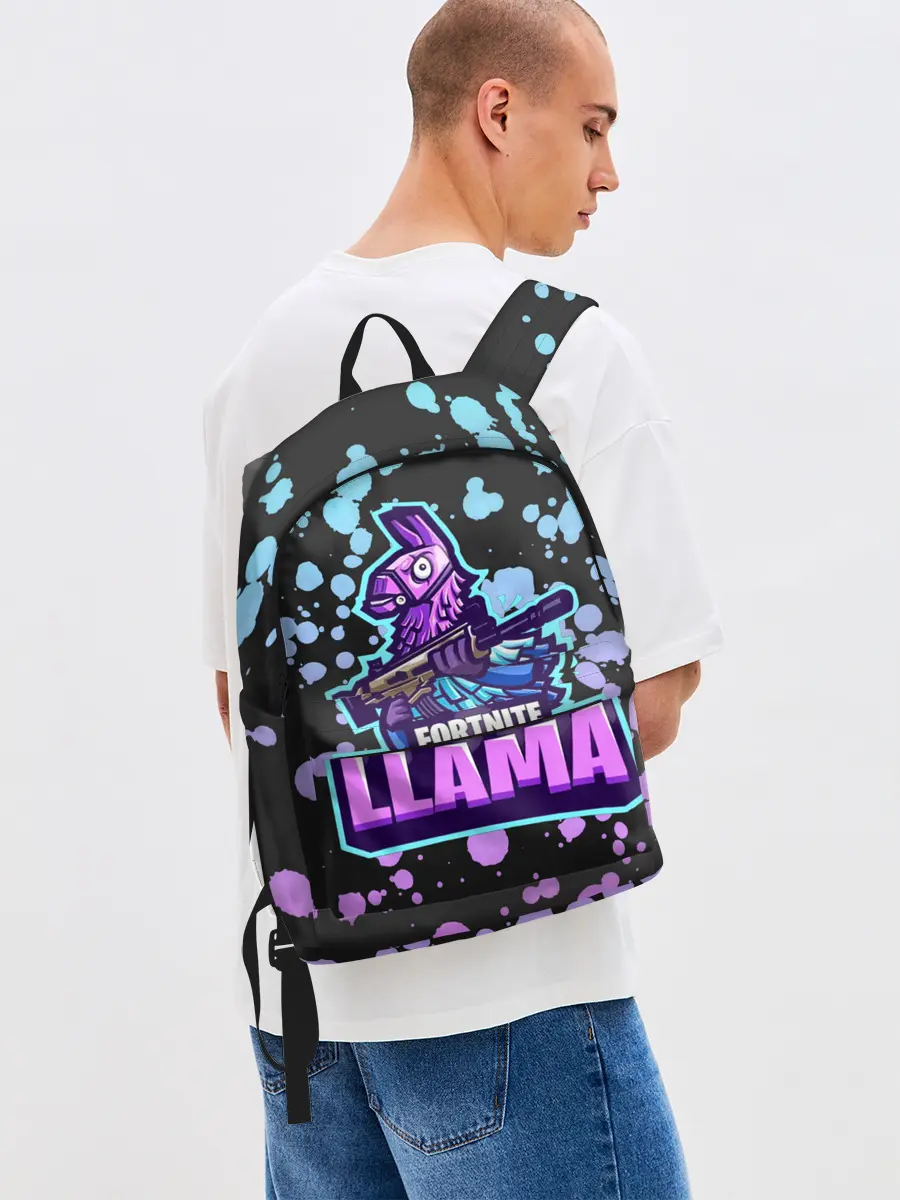 Рюкзак джинсовый / Fortnite LLAMA