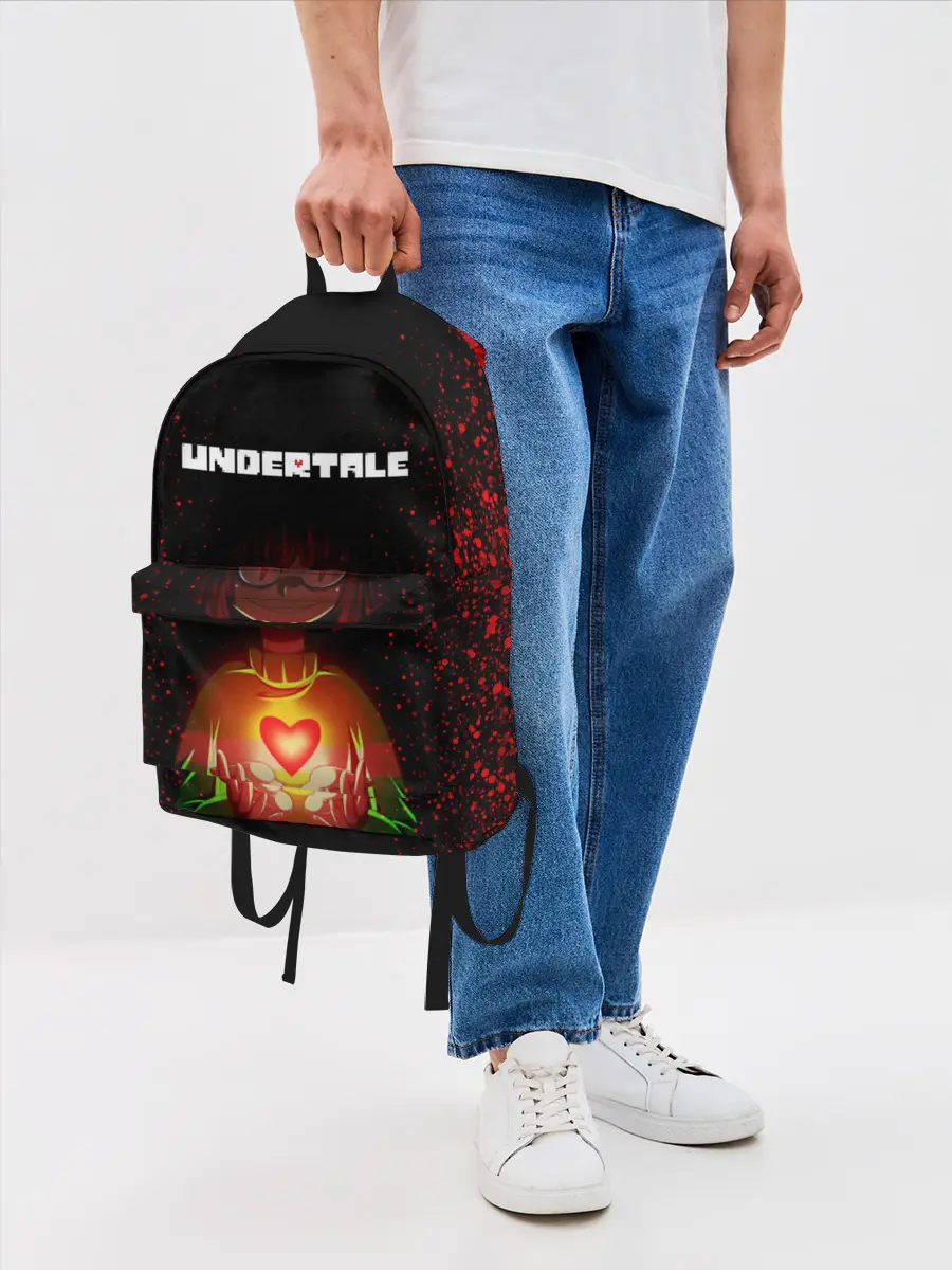 Рюкзак джинсовый / UNDERTALE CHARA