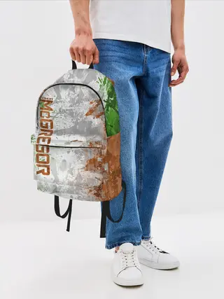 Рюкзак джинсовый / Конор МакГрегор
