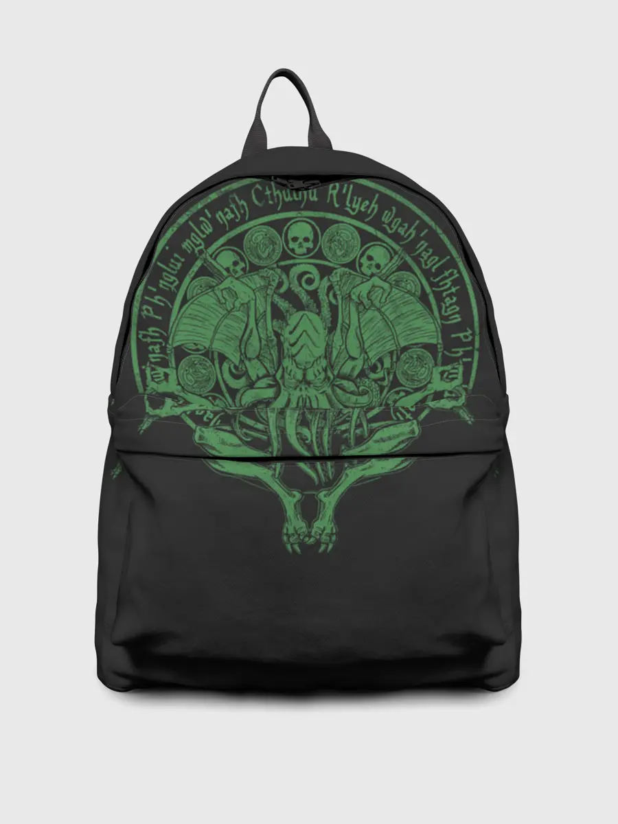 Рюкзак джинсовый / Ктулху