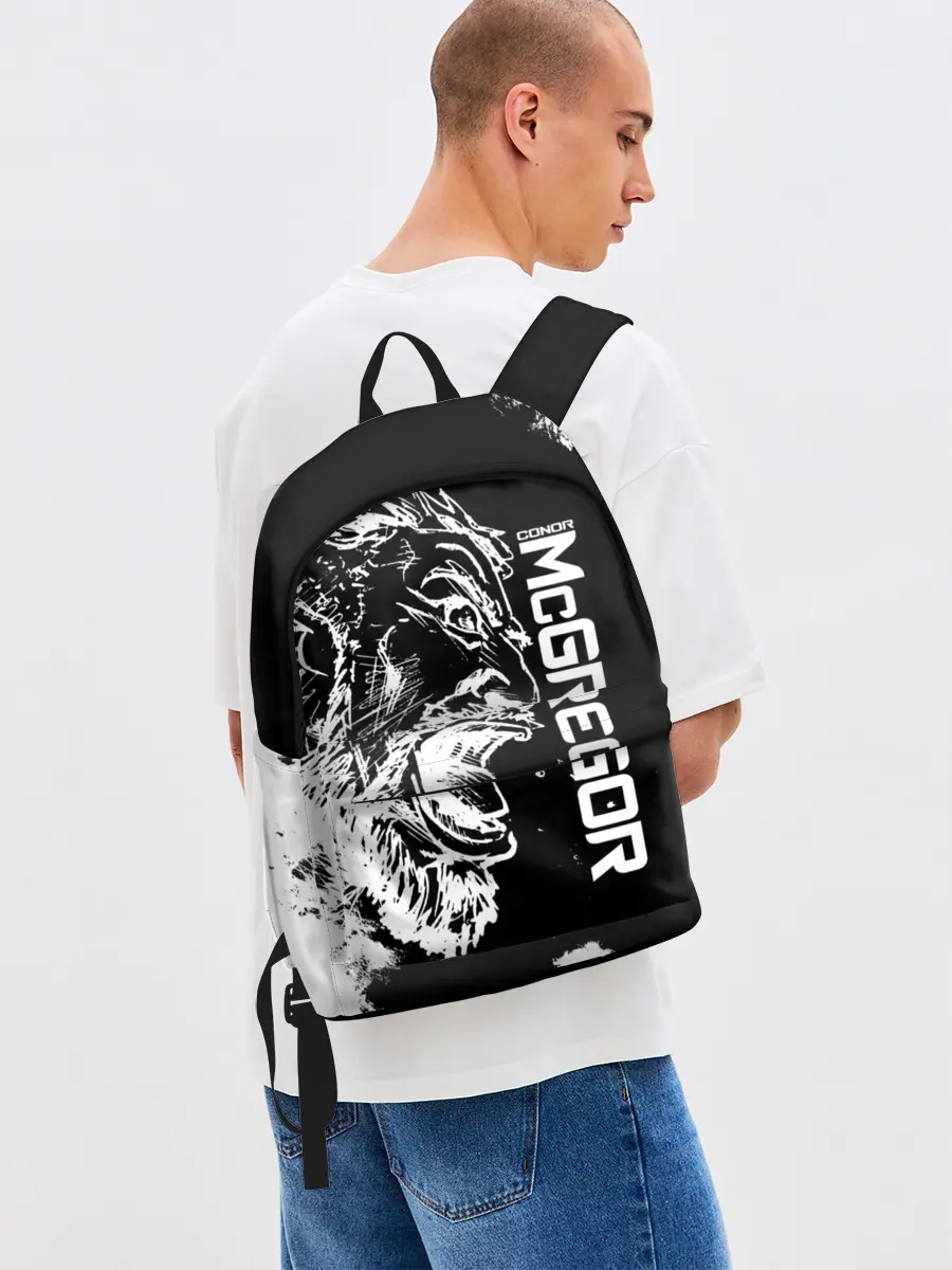 Рюкзак джинсовый / Конор МакГрегор