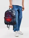 Рюкзак джинсовый / Demogorgon Stranger Things