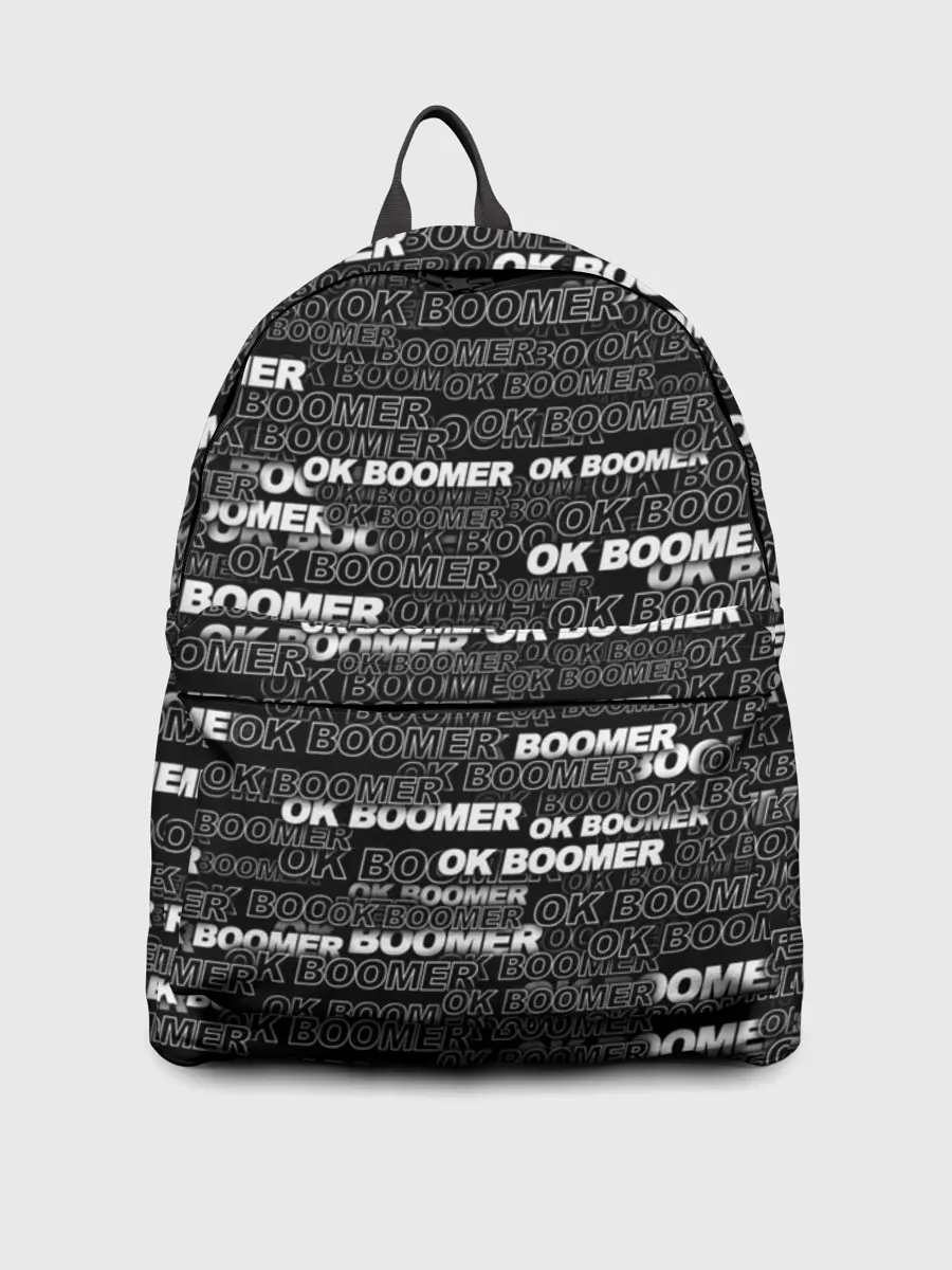 Рюкзак джинсовый / OK BOOMER