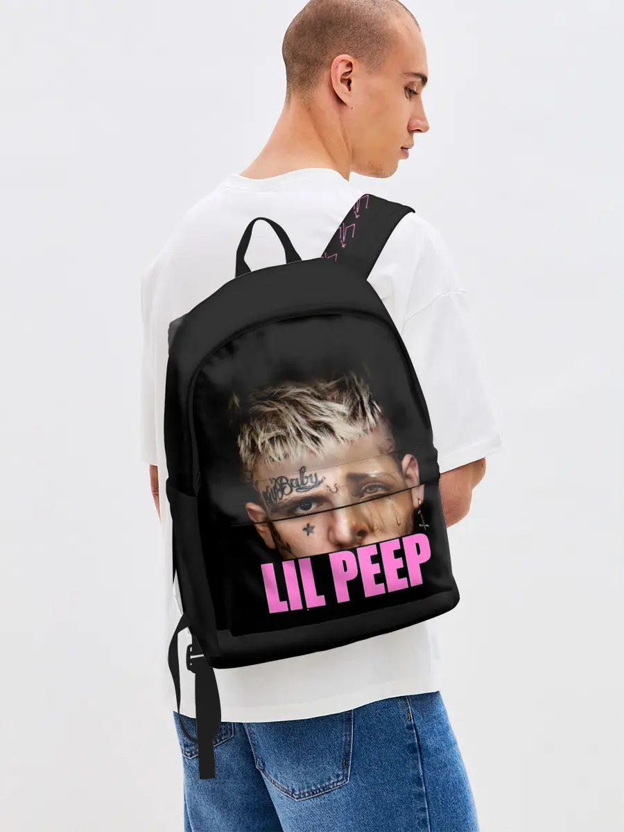 Рюкзак джинсовый / Lil Peep