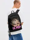 Рюкзак джинсовый / Lil Peep