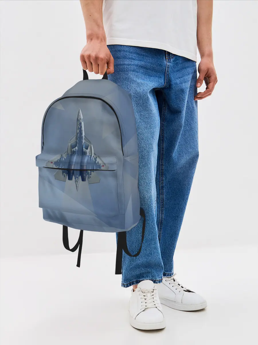Рюкзак джинсовый / Су-57