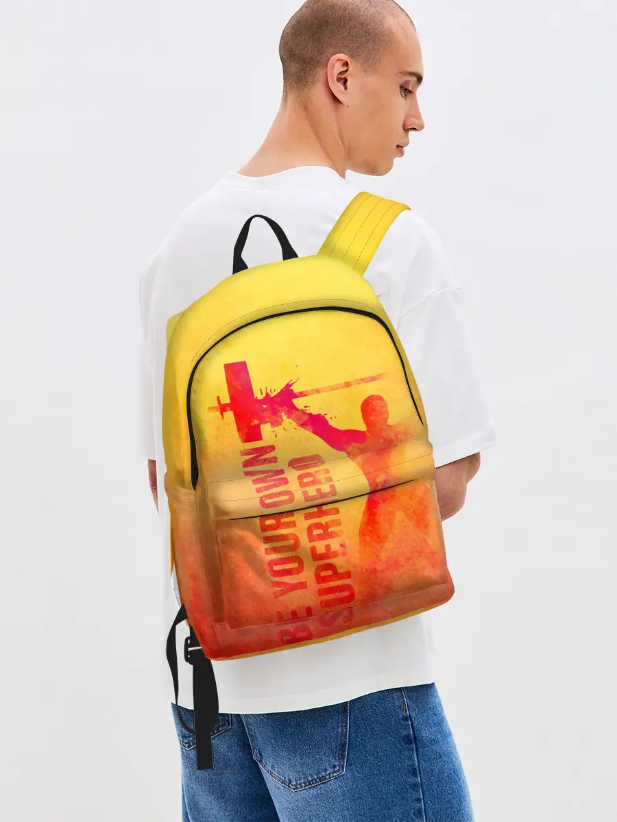 Рюкзак джинсовый / Be your own Superhero