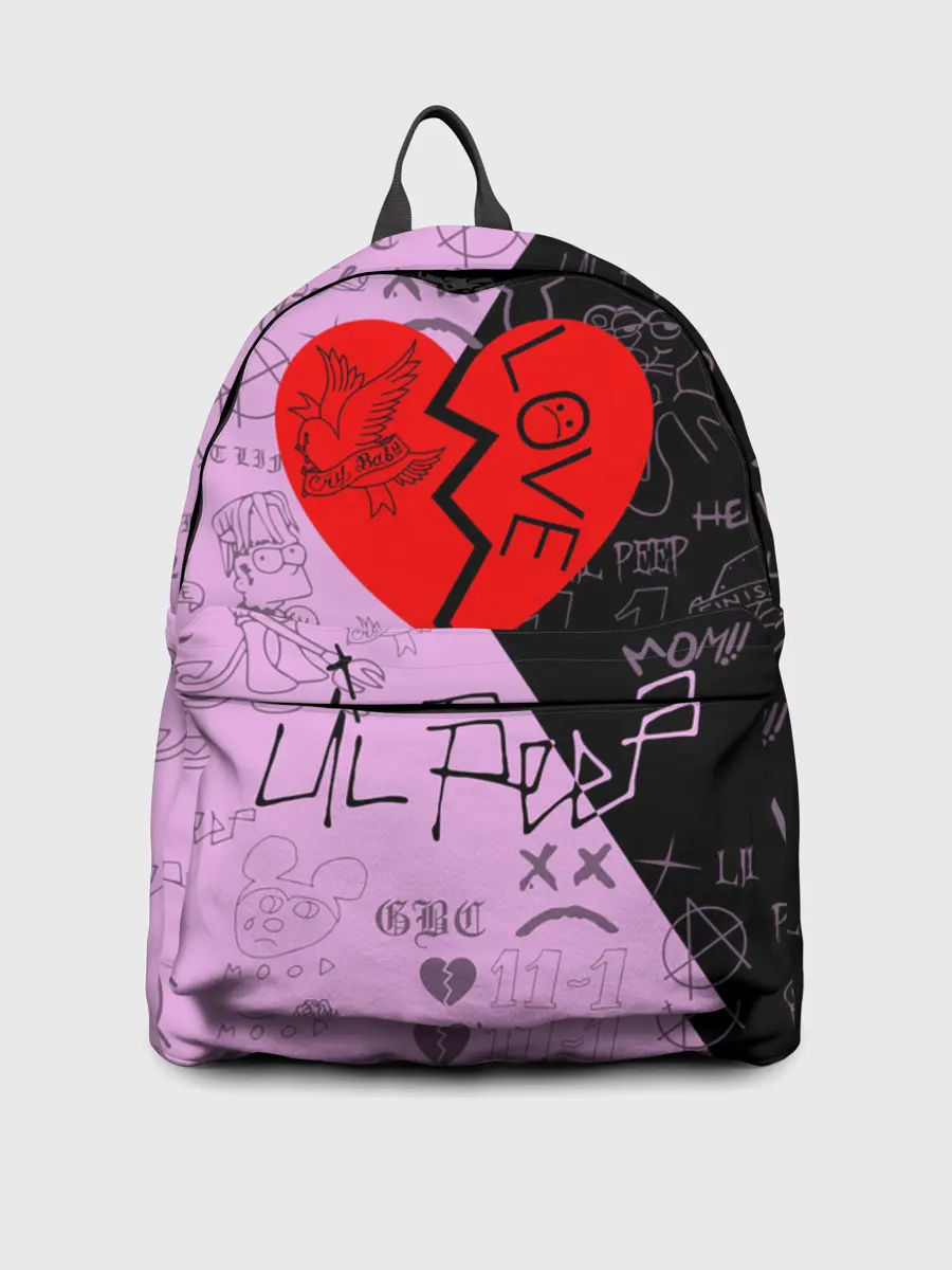 Рюкзак джинсовый / LIL PEEP.