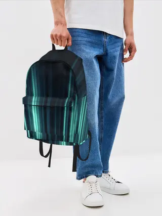 Рюкзак джинсовый / текстура