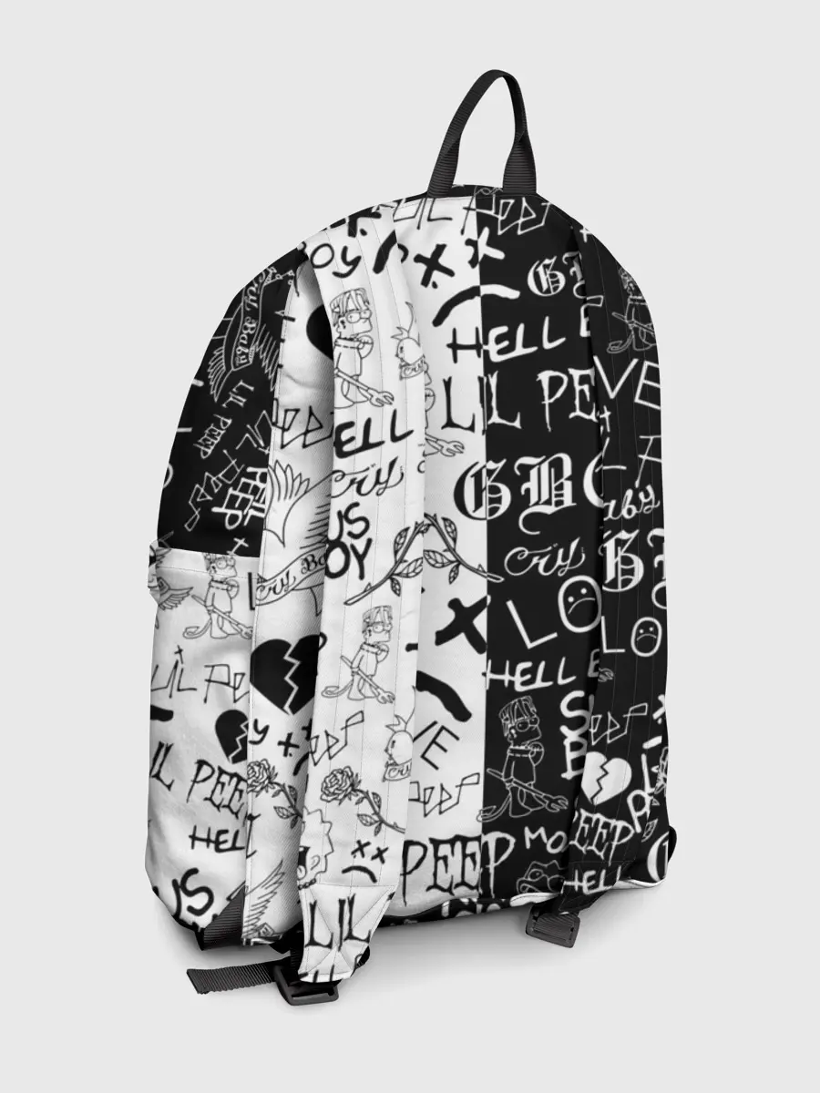 Рюкзак джинсовый / LIL PEEP LOGOBOMBING | ЛИЛ ПИП