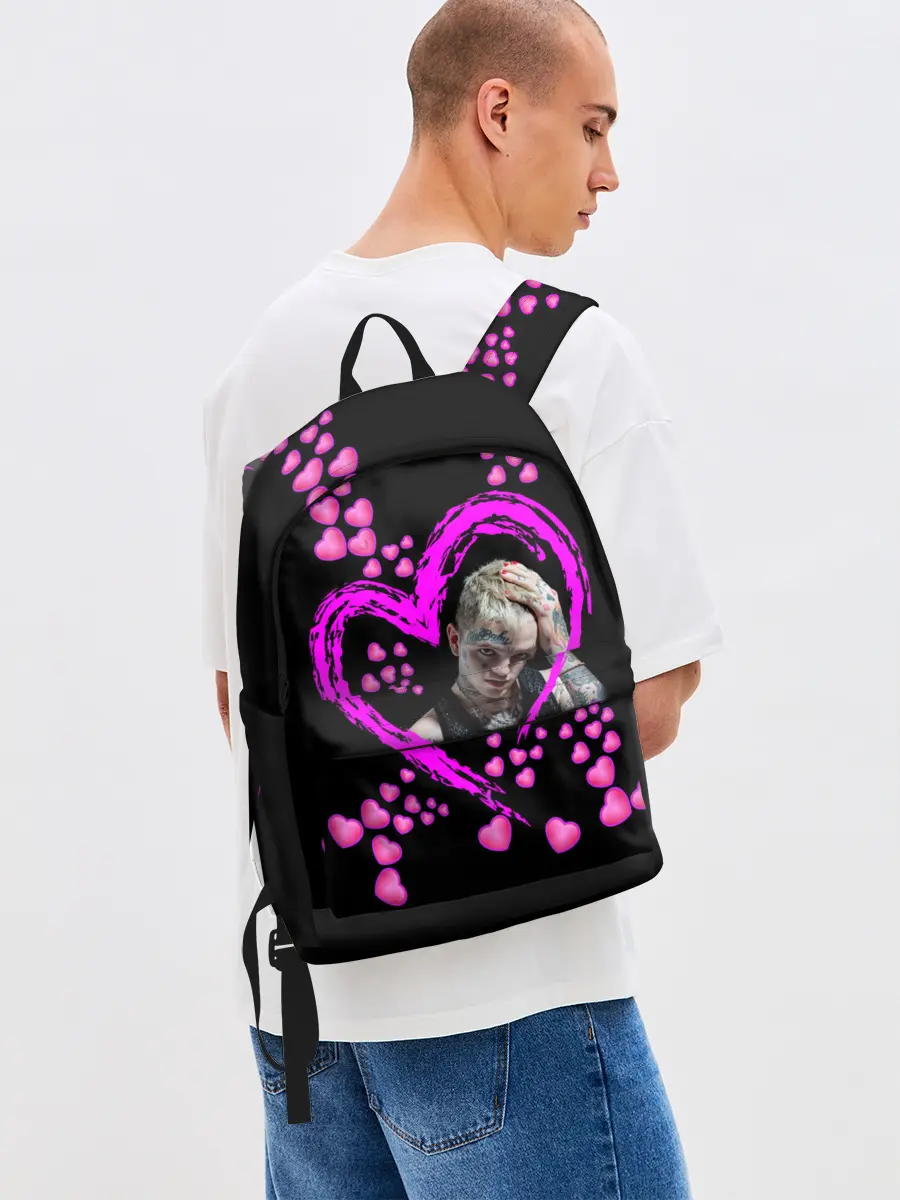 Рюкзак джинсовый / Lil Peep