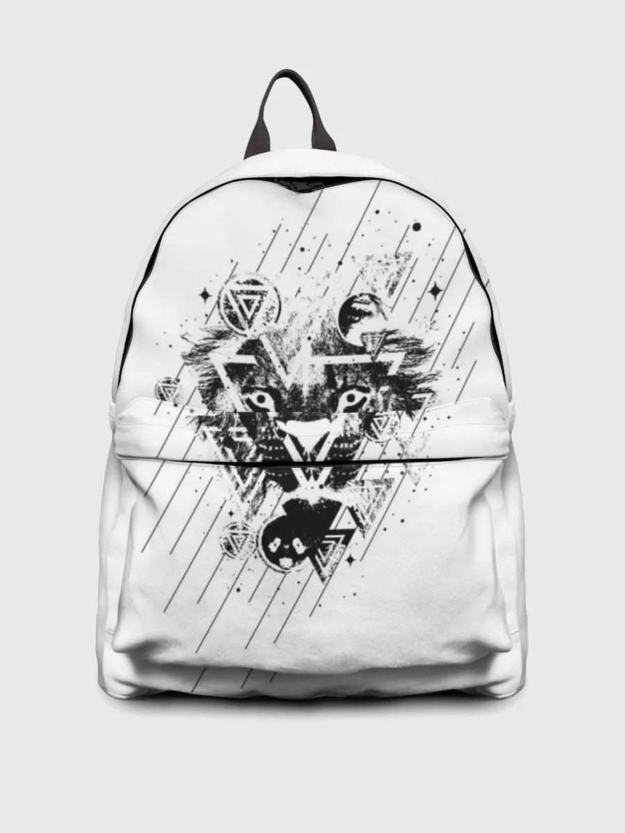 Рюкзак джинсовый / Лев