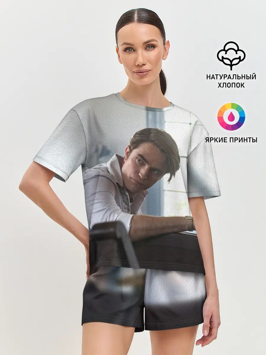 Женская пижама с шортами / Роберт Паттинсон