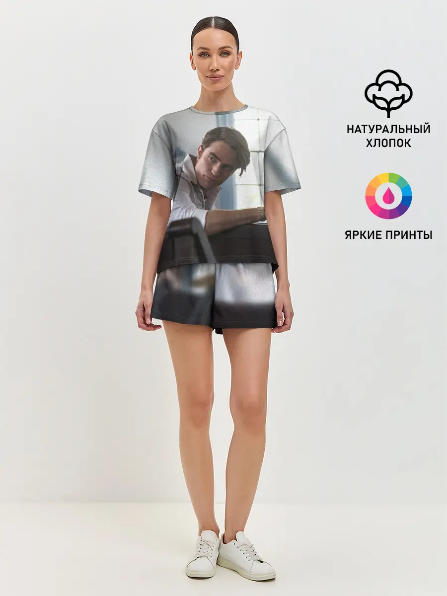 Женская пижама с шортами / Роберт Паттинсон