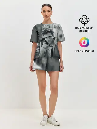 Женская пижама с шортами / Роберт Паттинсон