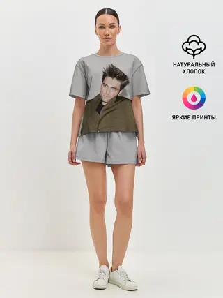 Женская пижама с шортами / Роберт Паттинсон
