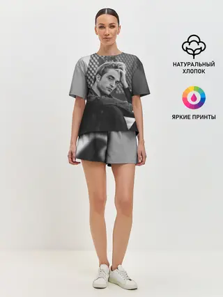 Женская пижама с шортами / Роберт Паттинсон