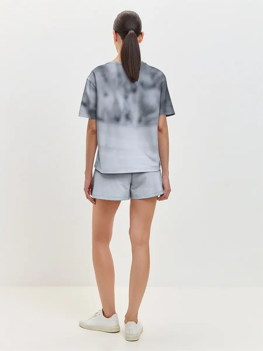 Женская пижама с шортами / Рысь