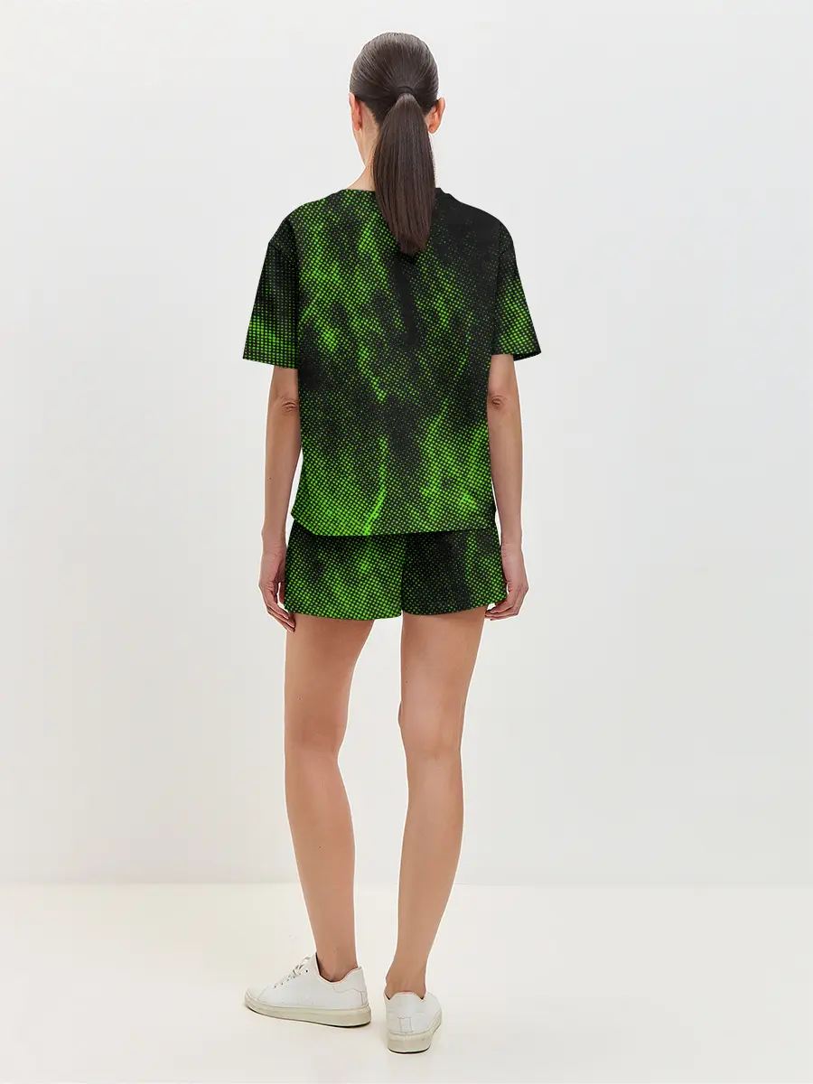 Женская пижама с шортами / Текстура.