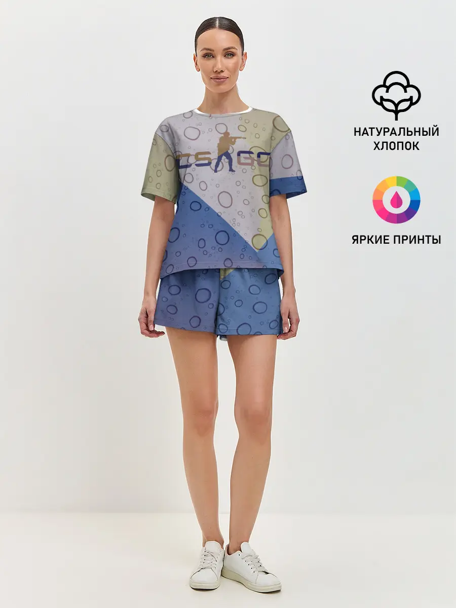 Женская пижама с шортами / CS GO