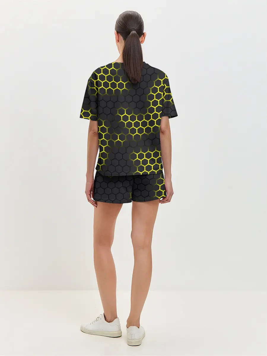 Женская пижама с шортами / Pikachu Pika Pika