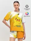Женская пижама с шортами / Pikachu Pika Pika