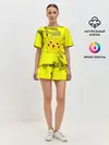 Женская пижама с шортами / Pikachu Pika Pika
