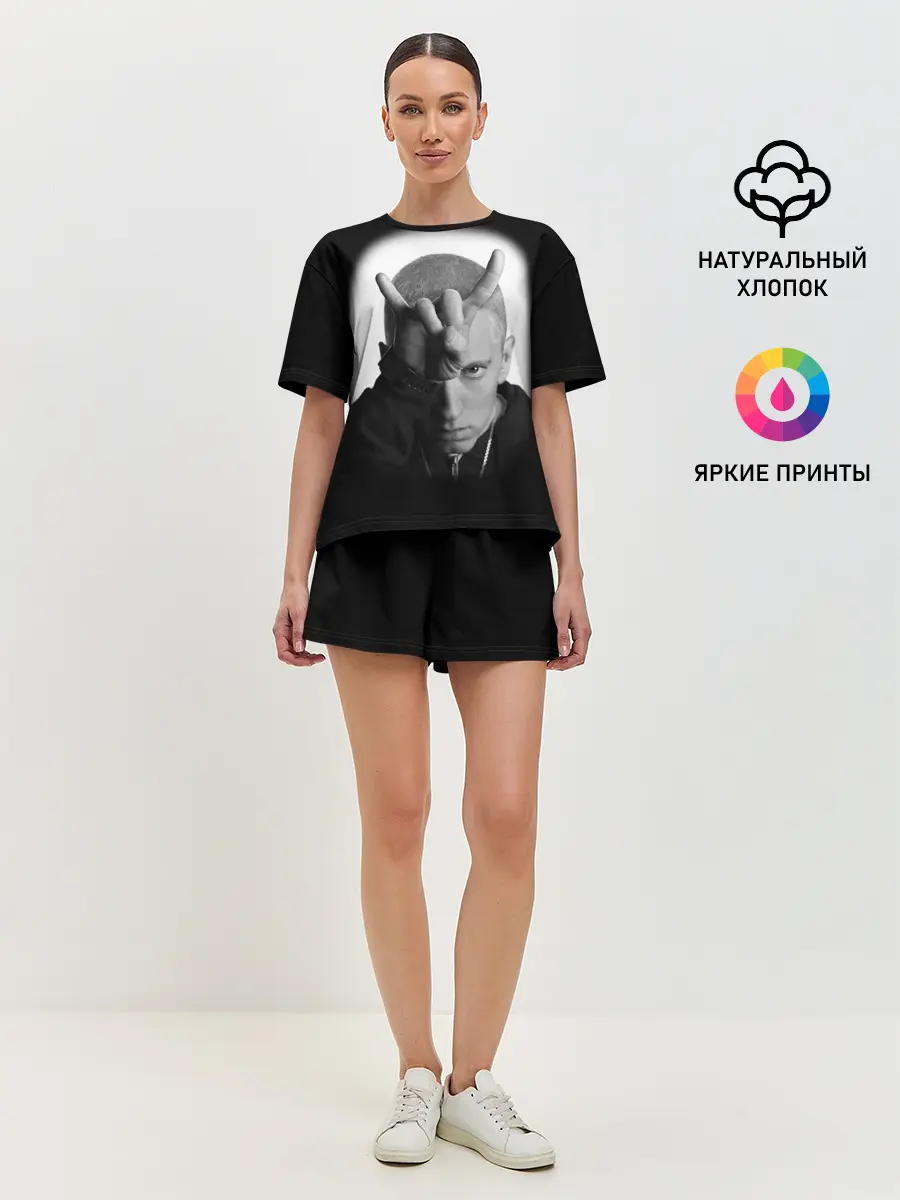 Женская пижама с шортами / EMINEM