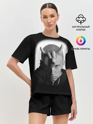Женская пижама с шортами / EMINEM