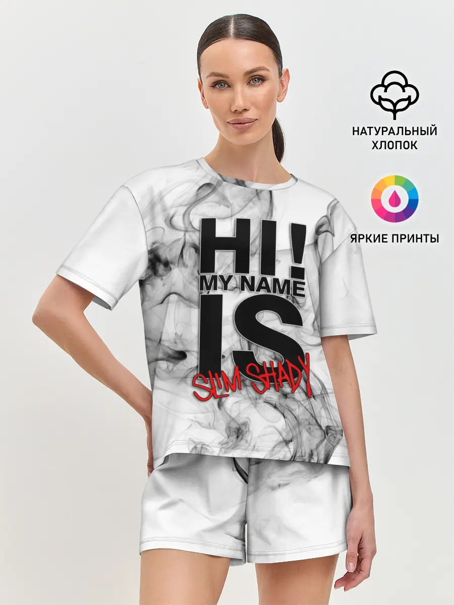 Женская пижама с шортами / EMINEM