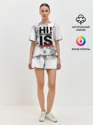 Женская пижама с шортами / EMINEM