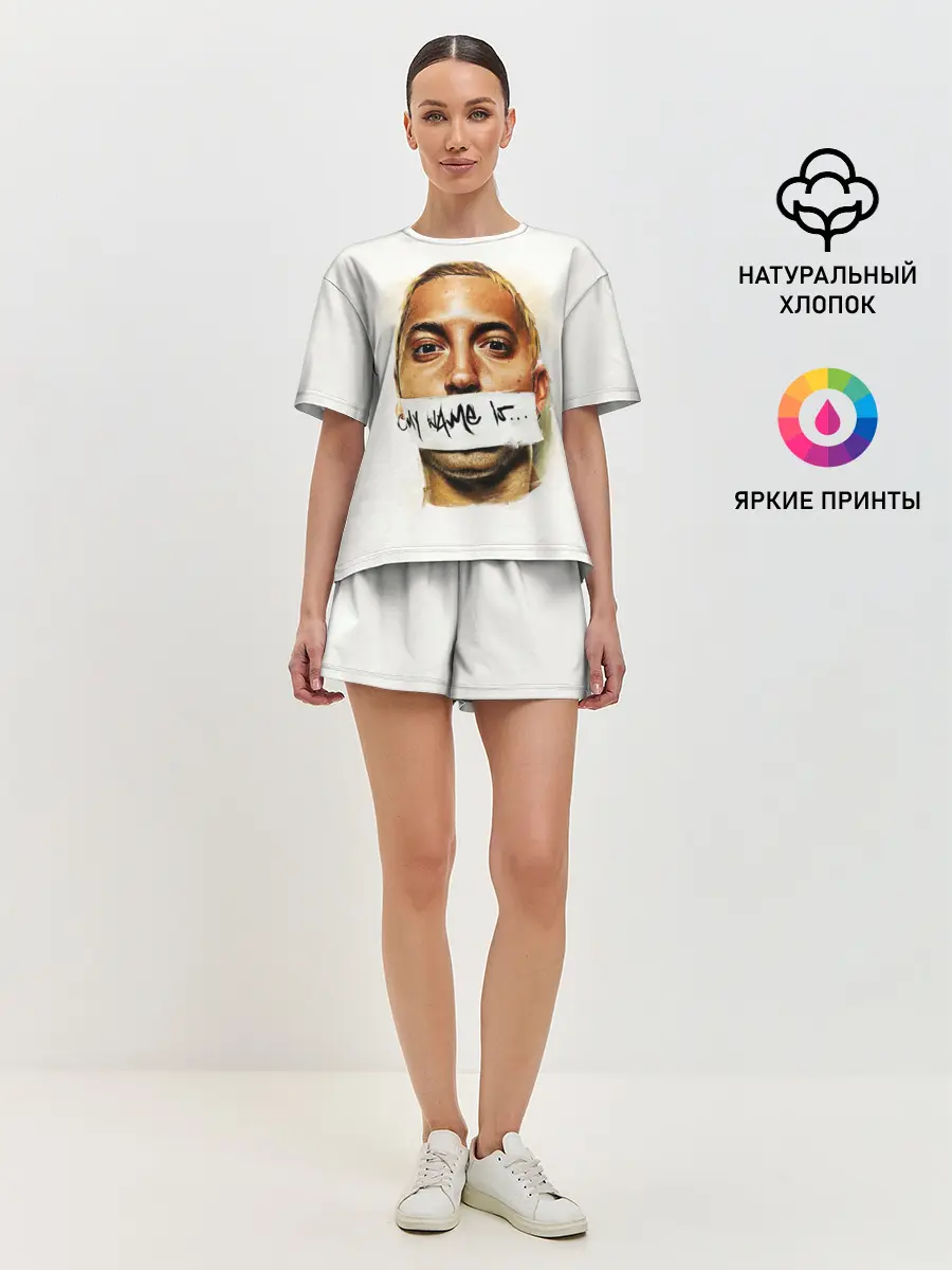 Женская пижама с шортами / EMINEM