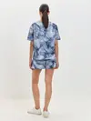 Женская пижама с шортами / Текстура.