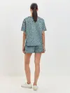 Женская пижама с шортами / Капли.