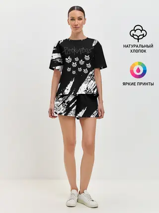 Женская пижама с шортами / PYROKINESIS.