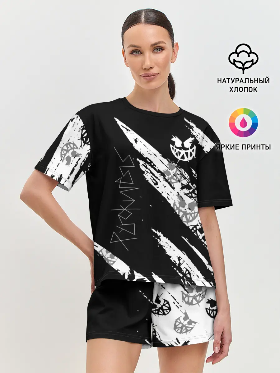 Женская пижама с шортами / PYROKINESIS.