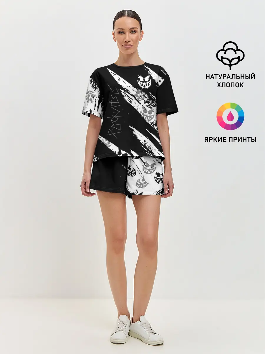 Женская пижама с шортами / PYROKINESIS.