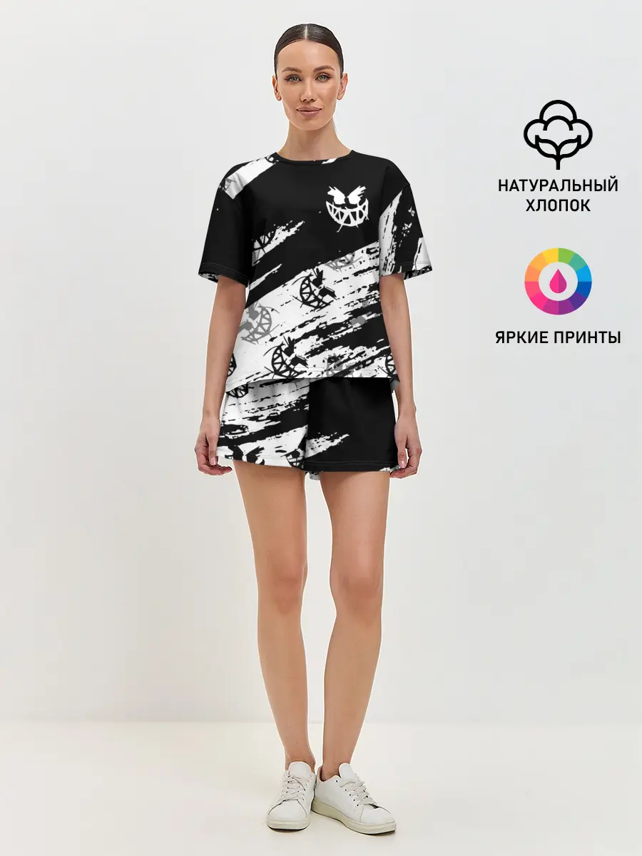 Женская пижама с шортами / PYROKINESIS.